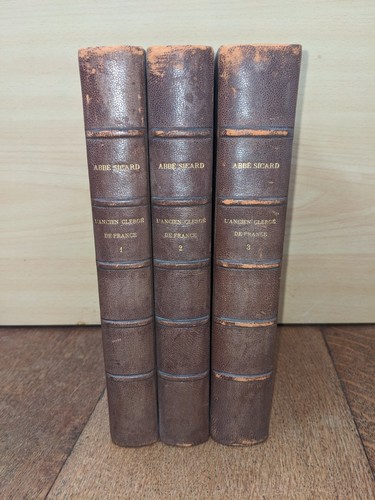 Altes buch abbé sicard - buch, l'abbé