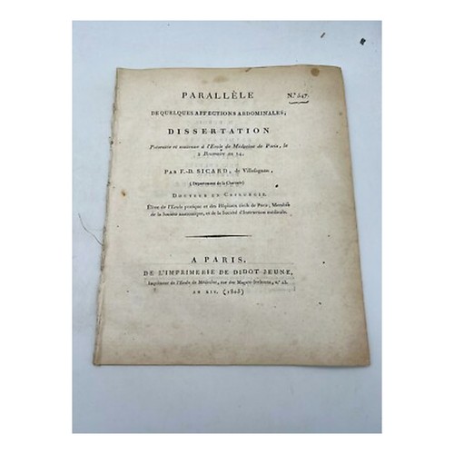 Sicard parallele zu - f.-d.,