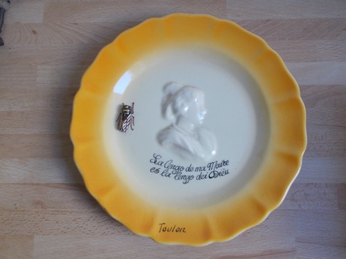 Teller mit zikade - zikade, und